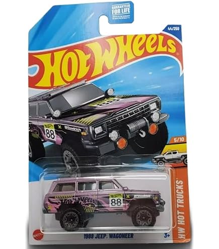 Amazon.com: Hot Wheels 1988 Jeep Wagoneer, HW The '80s 5/10 : Toys